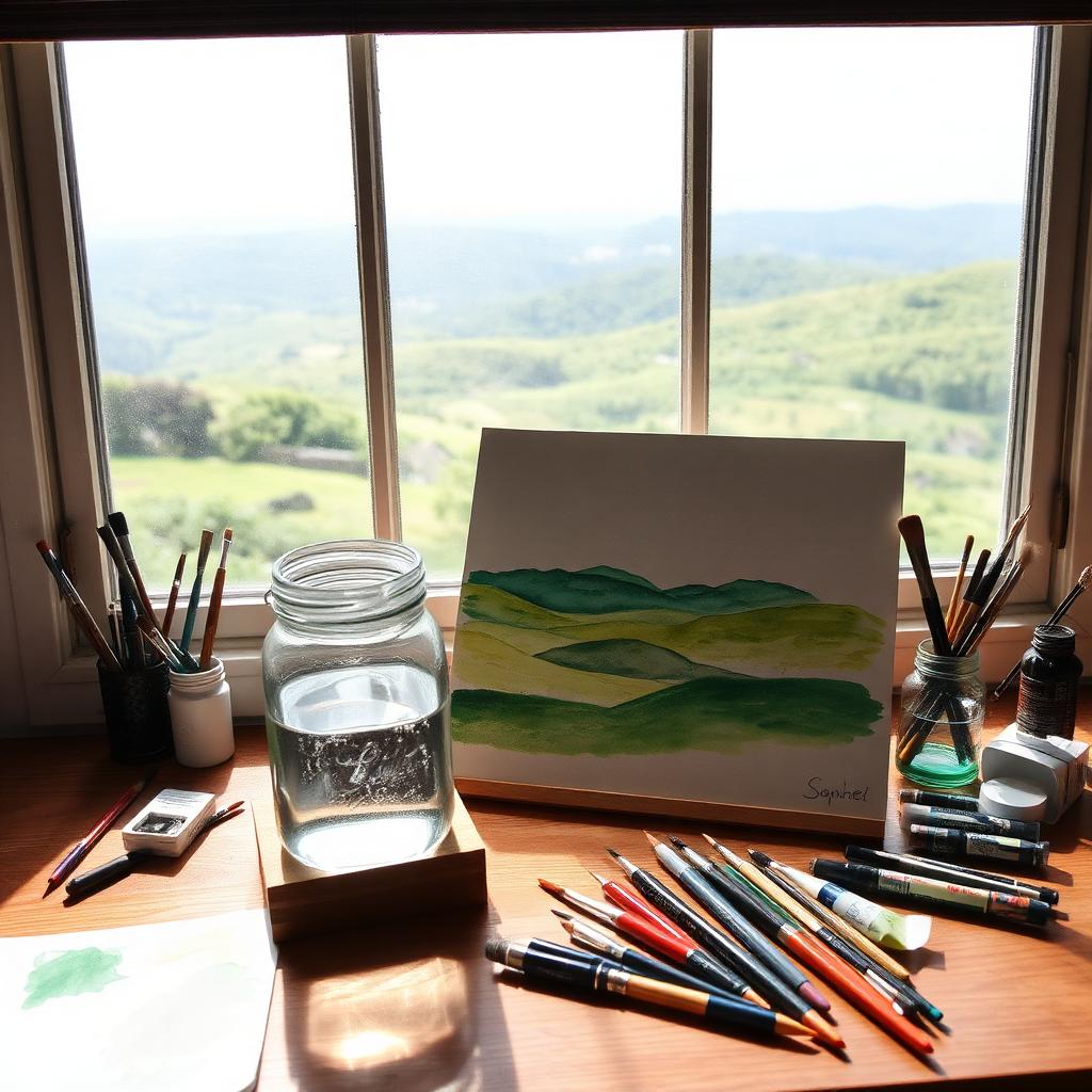 Emma Thornton — Watercolour painting