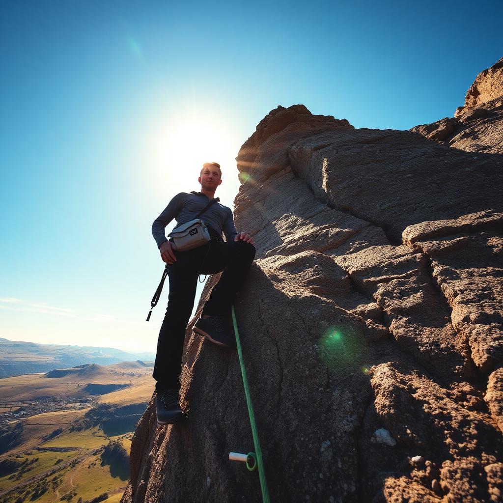 Rachel Singh — Rock climbing