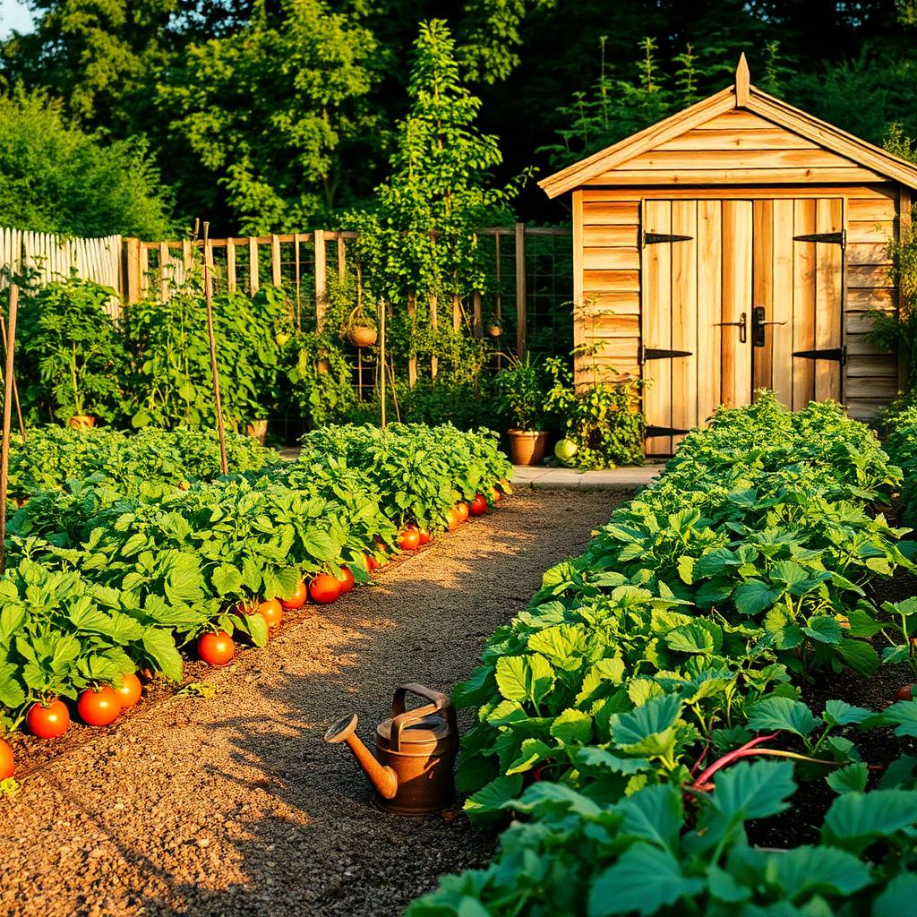 Tom Bradley — Allotment gardening